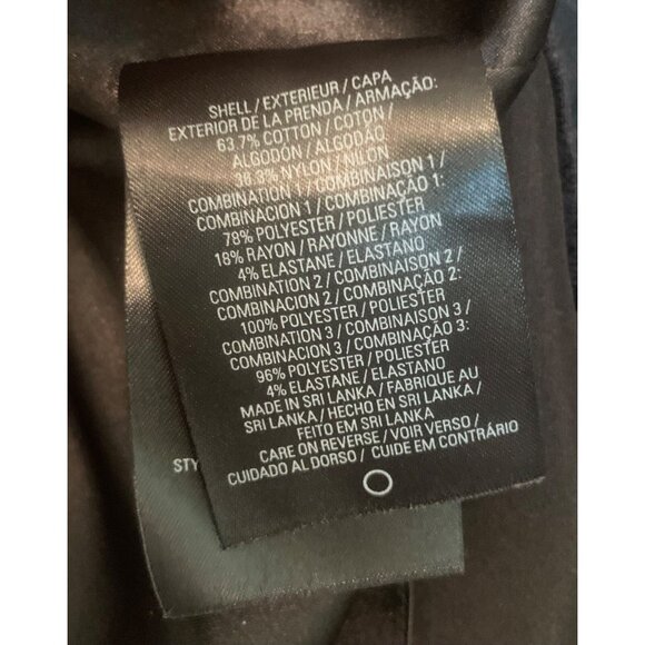 Tahari Women's Sleeveless Fit & Flare Black Dress Eyelet Lace Skirt Sz‎ Large - Picture 10 of 12